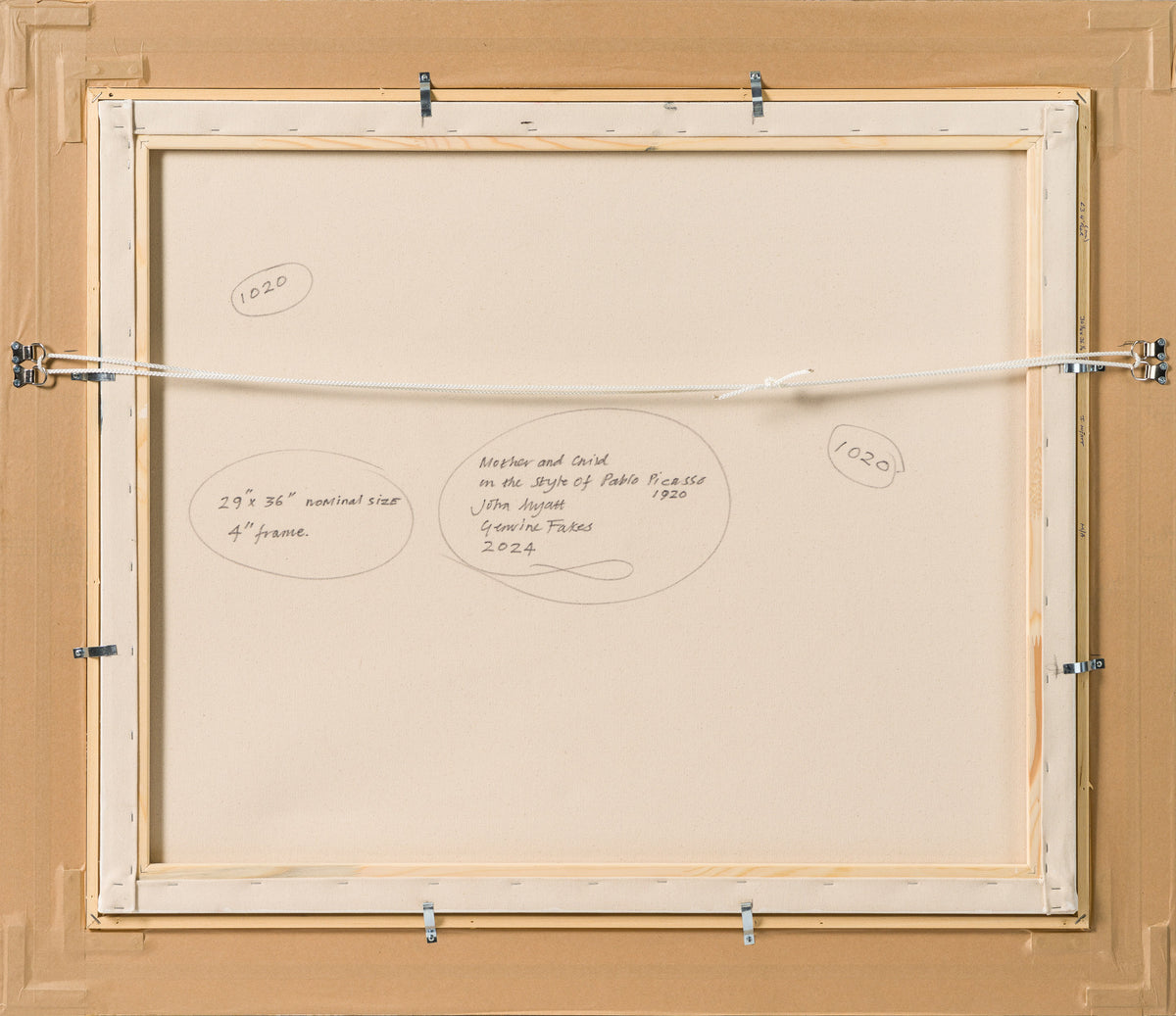 Product image 1 for john-myatt-mother-and-child-in-the-style-of-pablo-picasso-1920-original