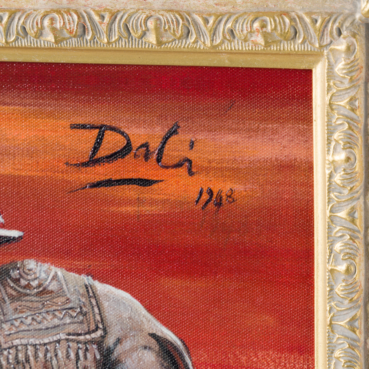 JMY SLE LAN 21480 3 Elephants in the Style of Salvador Dalí 