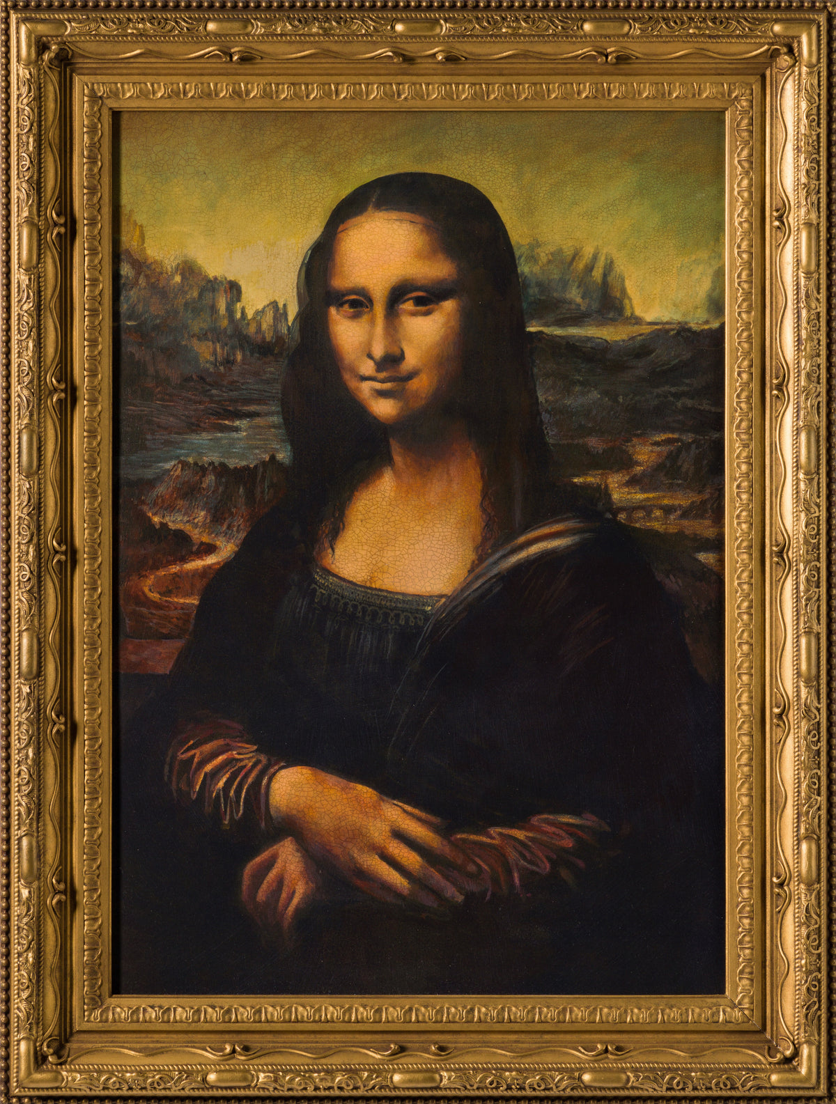 JMY SLE POR 12142 30 Mona Lisa in the Style of Leonardo Da Vinci 