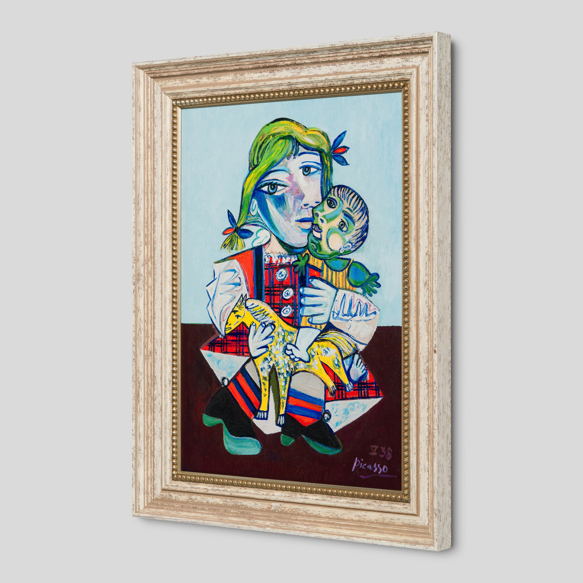 JMY SLE POR 34502 Maya With a Doll (Boy Horse) 2 