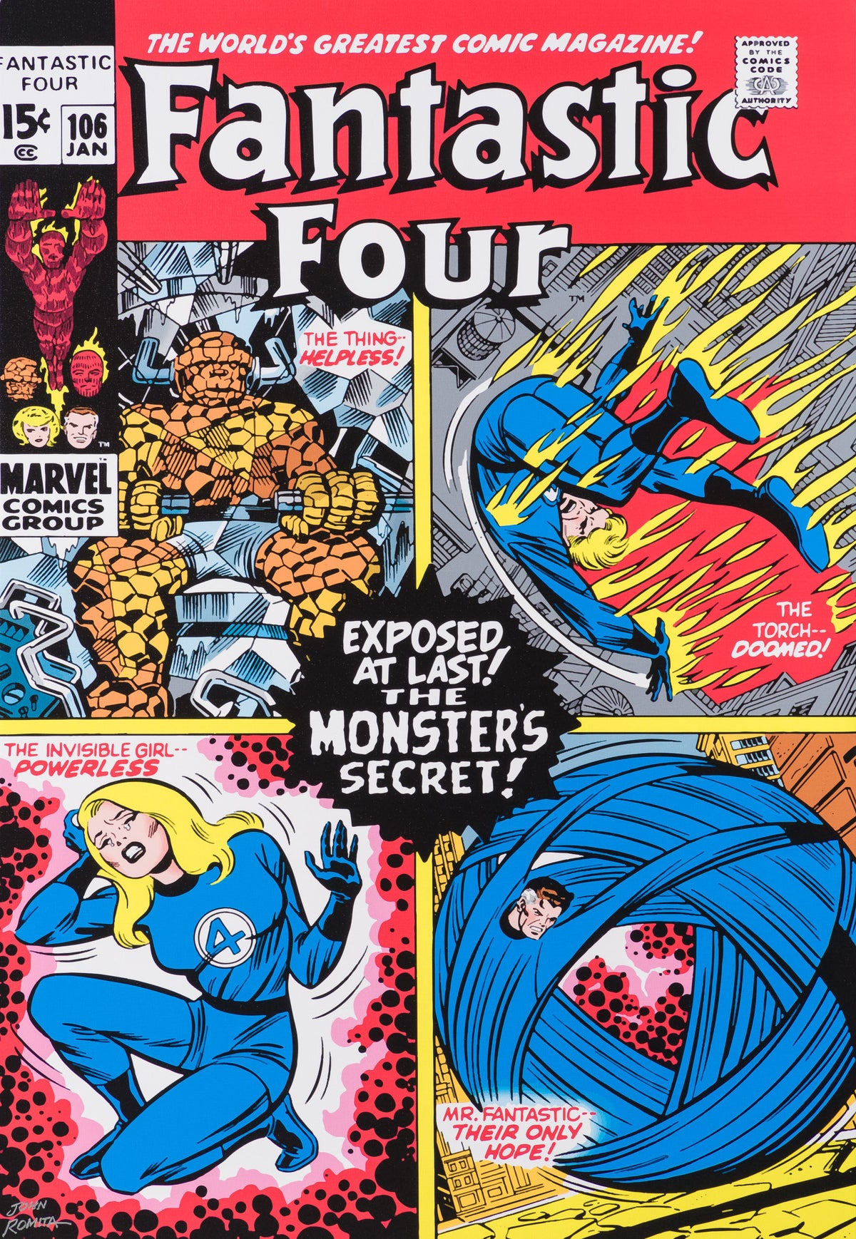 JRM Fantastic Four #106 UNIQUE 67 31 