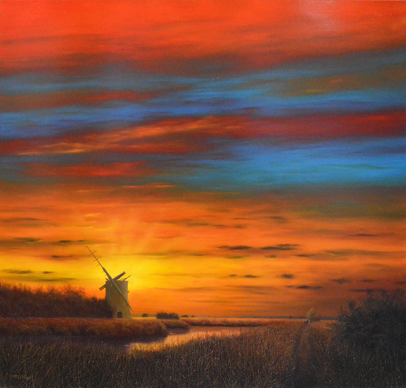 LCO ORI Sunset, Brograve Hill 91 5 x 91 5 cm s 