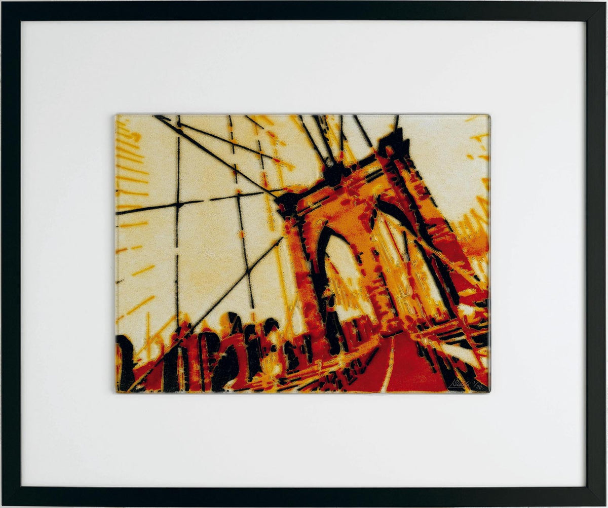 LSGC25 View Of Brooklyn Bridge   Orange F 