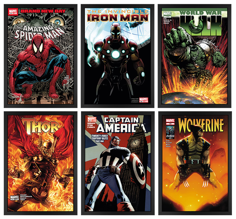 Marvel 2019   boxed canvas set   clear 