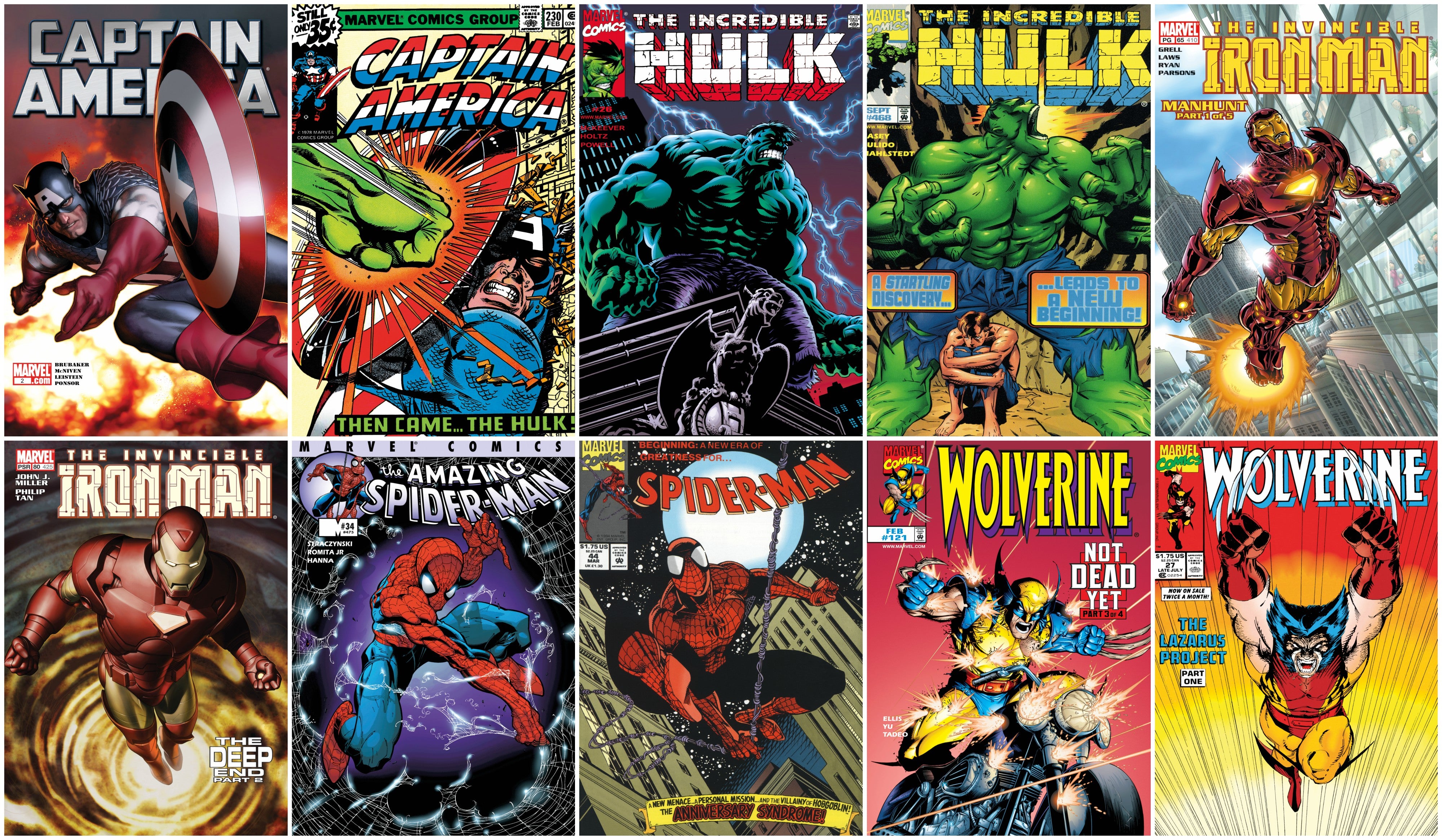 Marvel Deluxe Editions 2017 Set