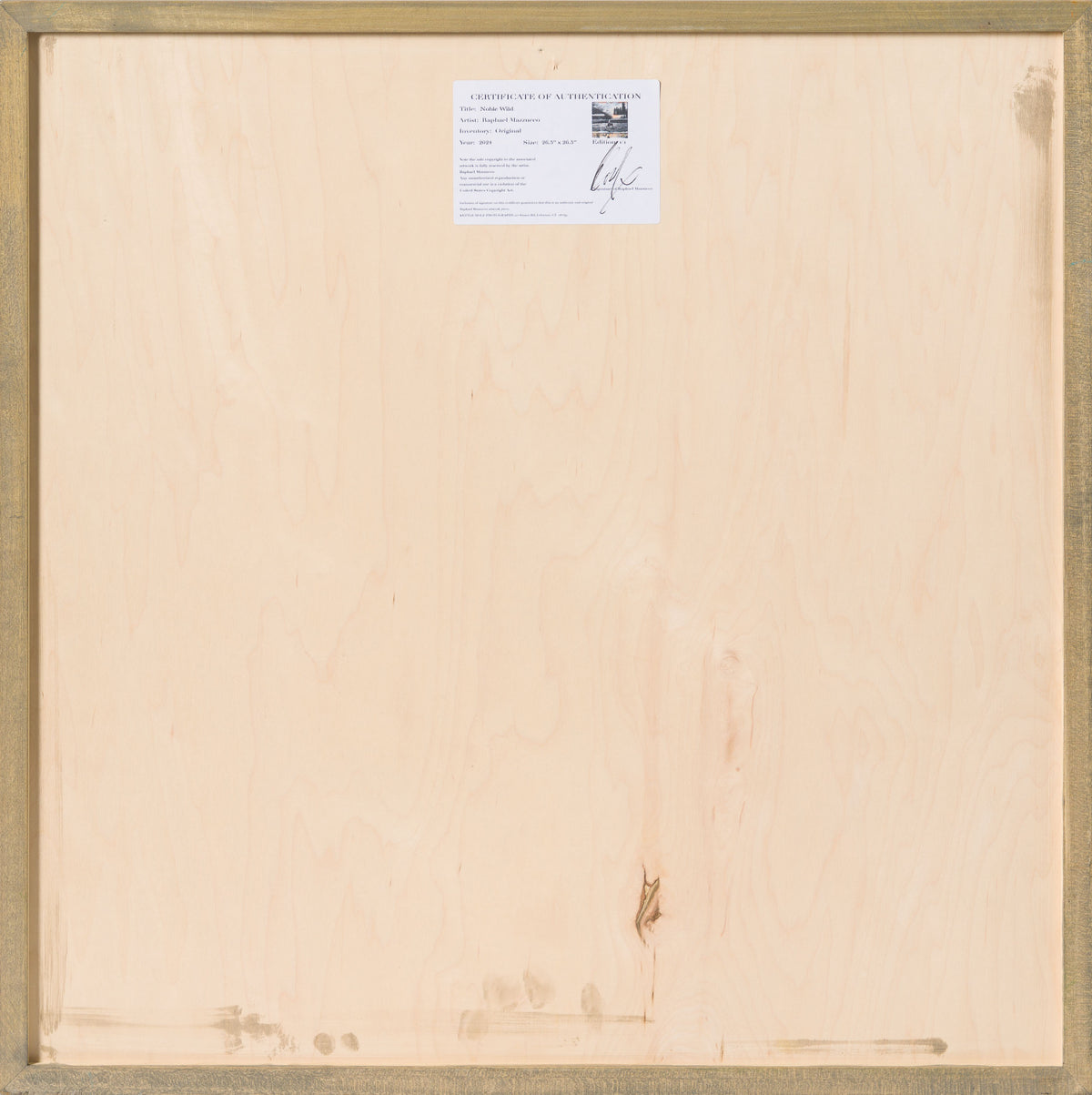 Product image 2 for raphael-mazzucco-noble-wild-original