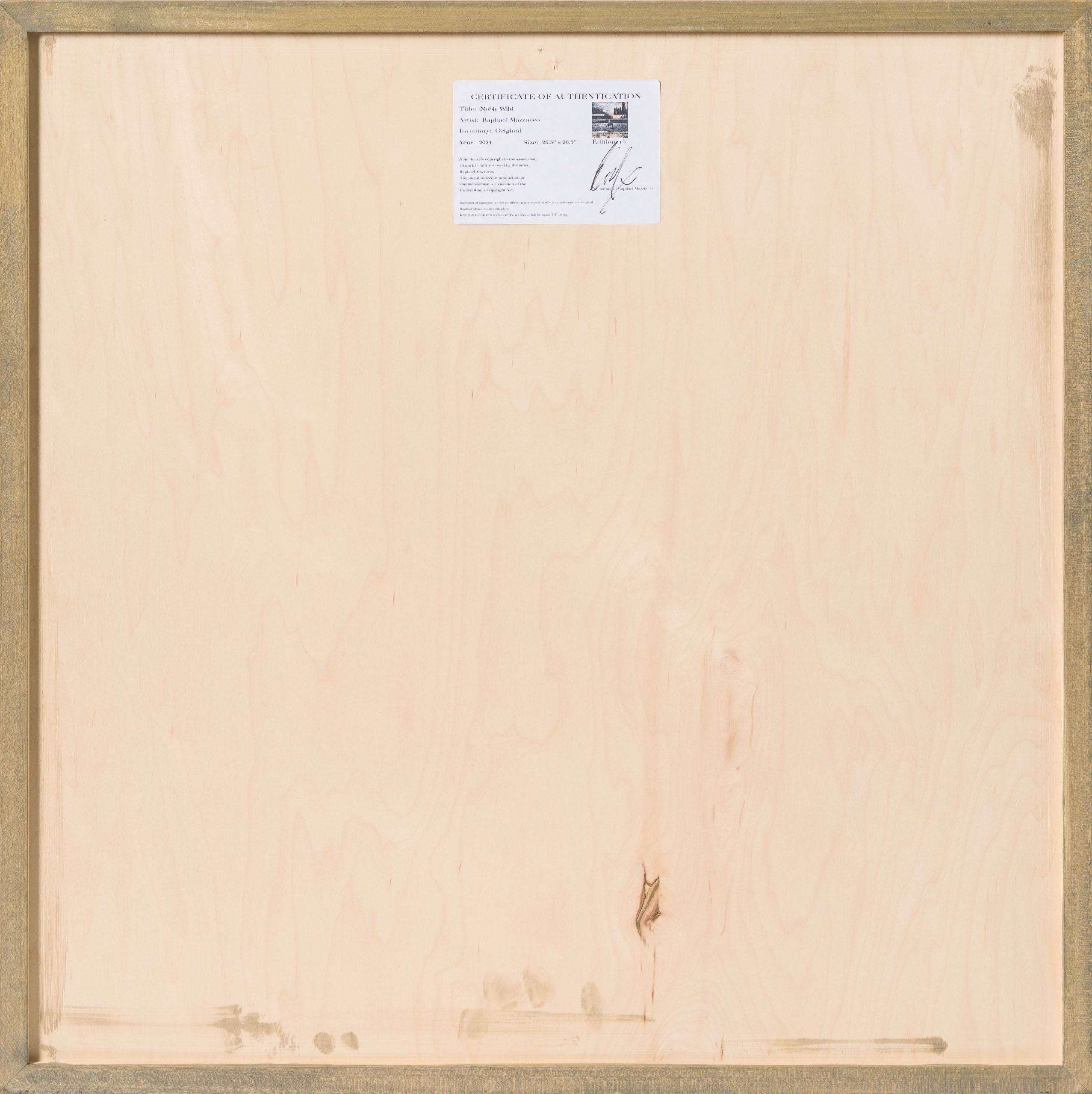 Product image 2 for raphael-mazzucco-noble-wild-original