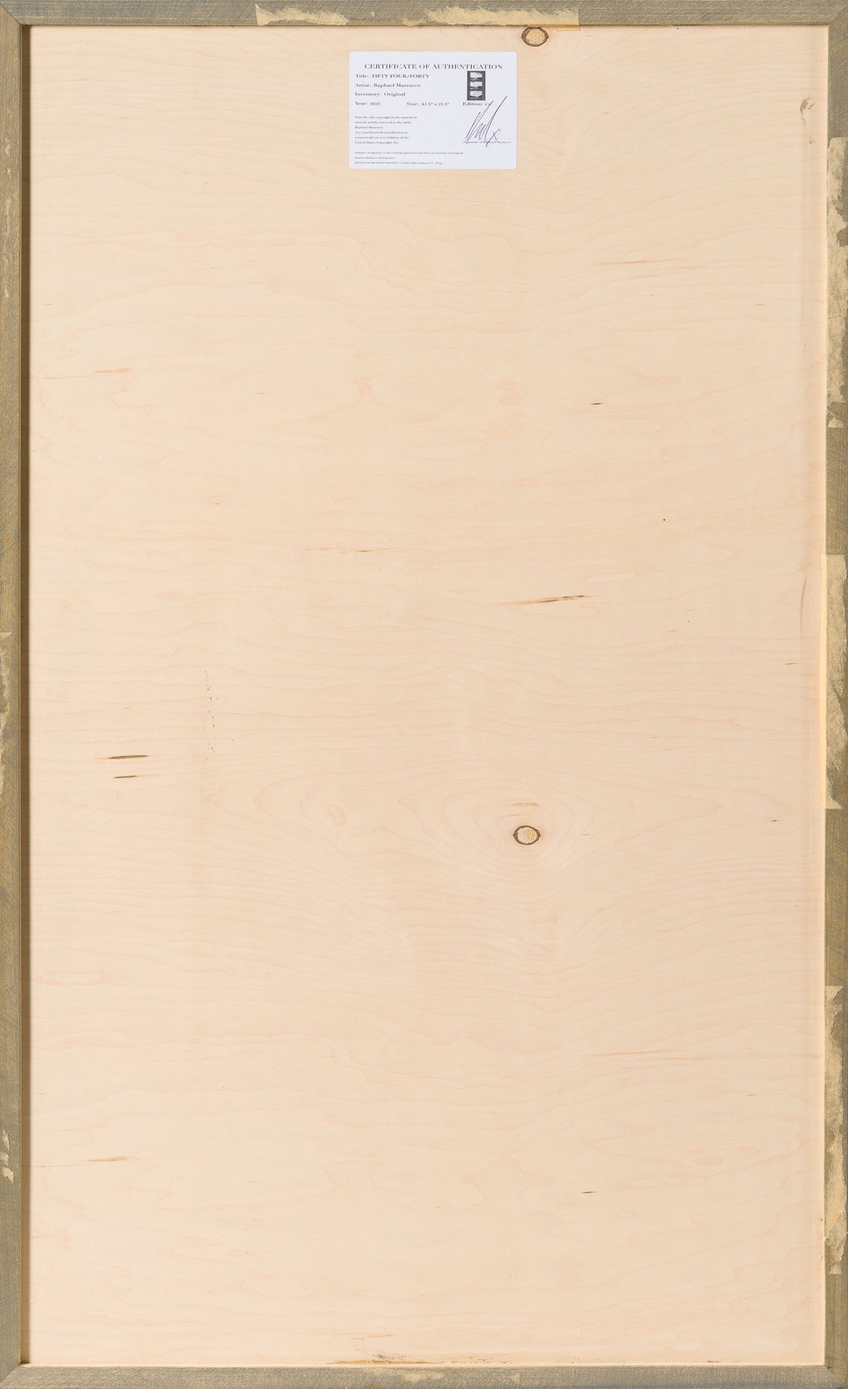 Product image 2 for raphael-mazzucco-fifty-four-forty-original