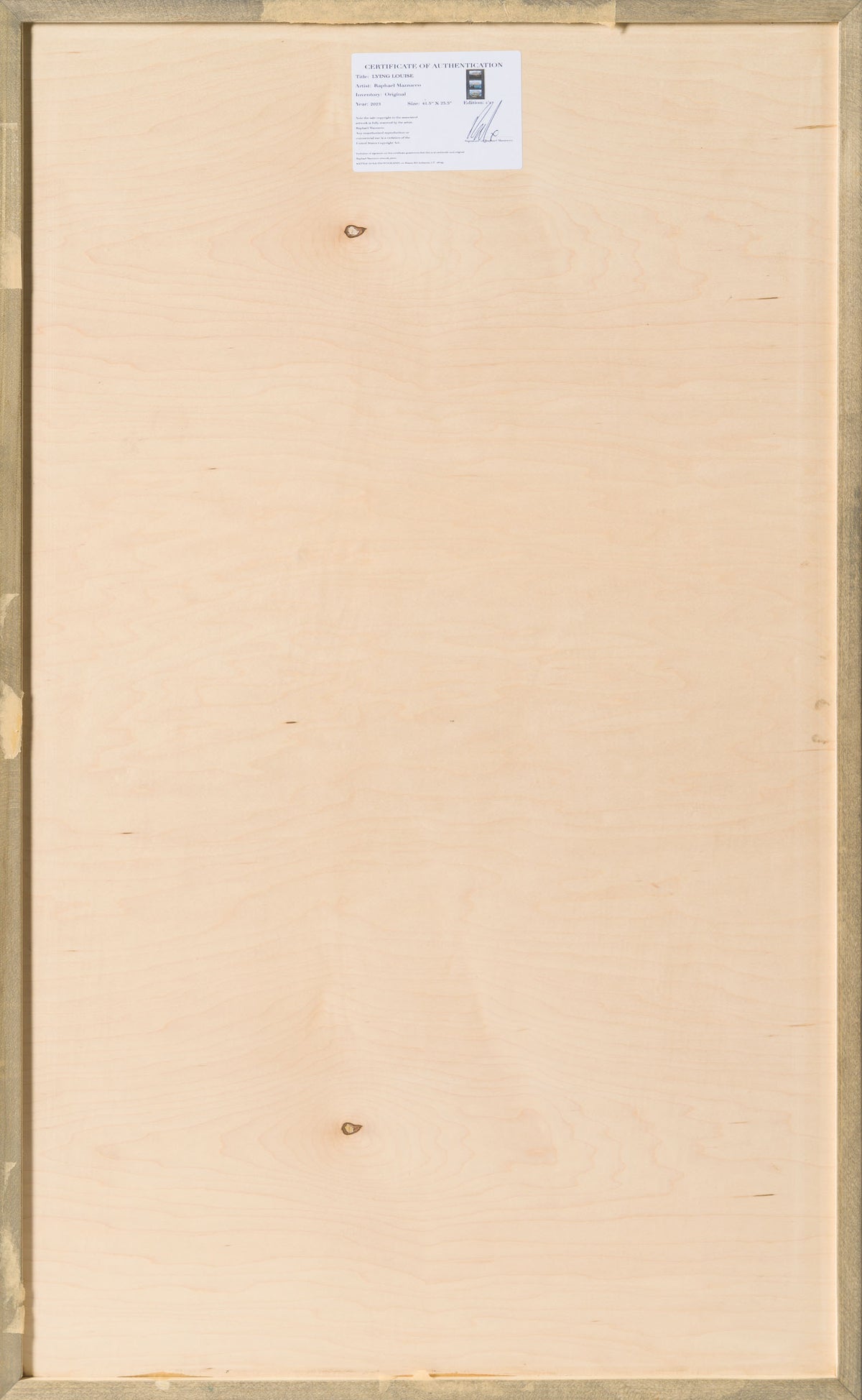 Product image 3 for raphael-mazzucco-lying-louise-original