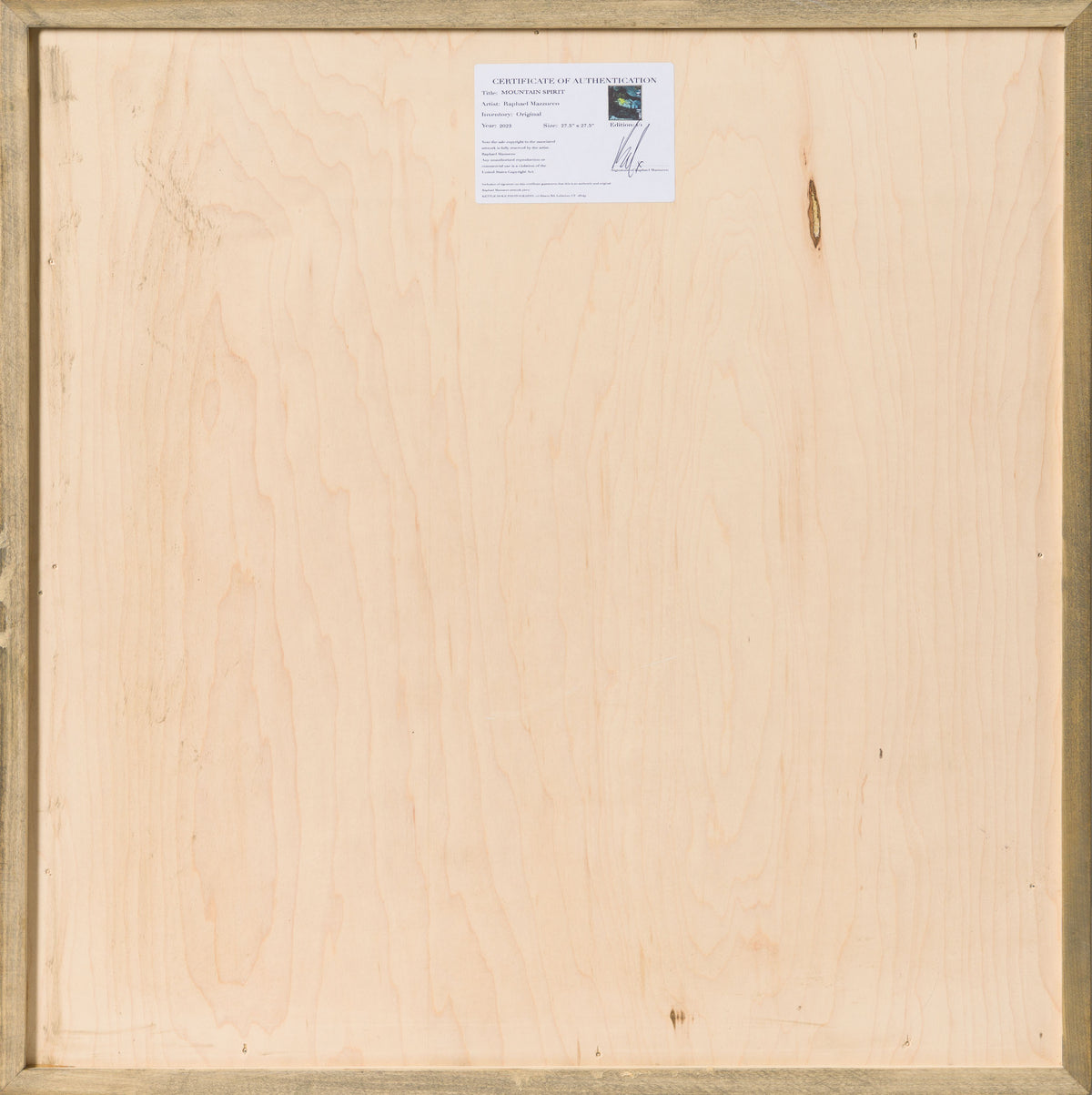 Product image 3 for raphael-mazzucco-mountain-spirit-original