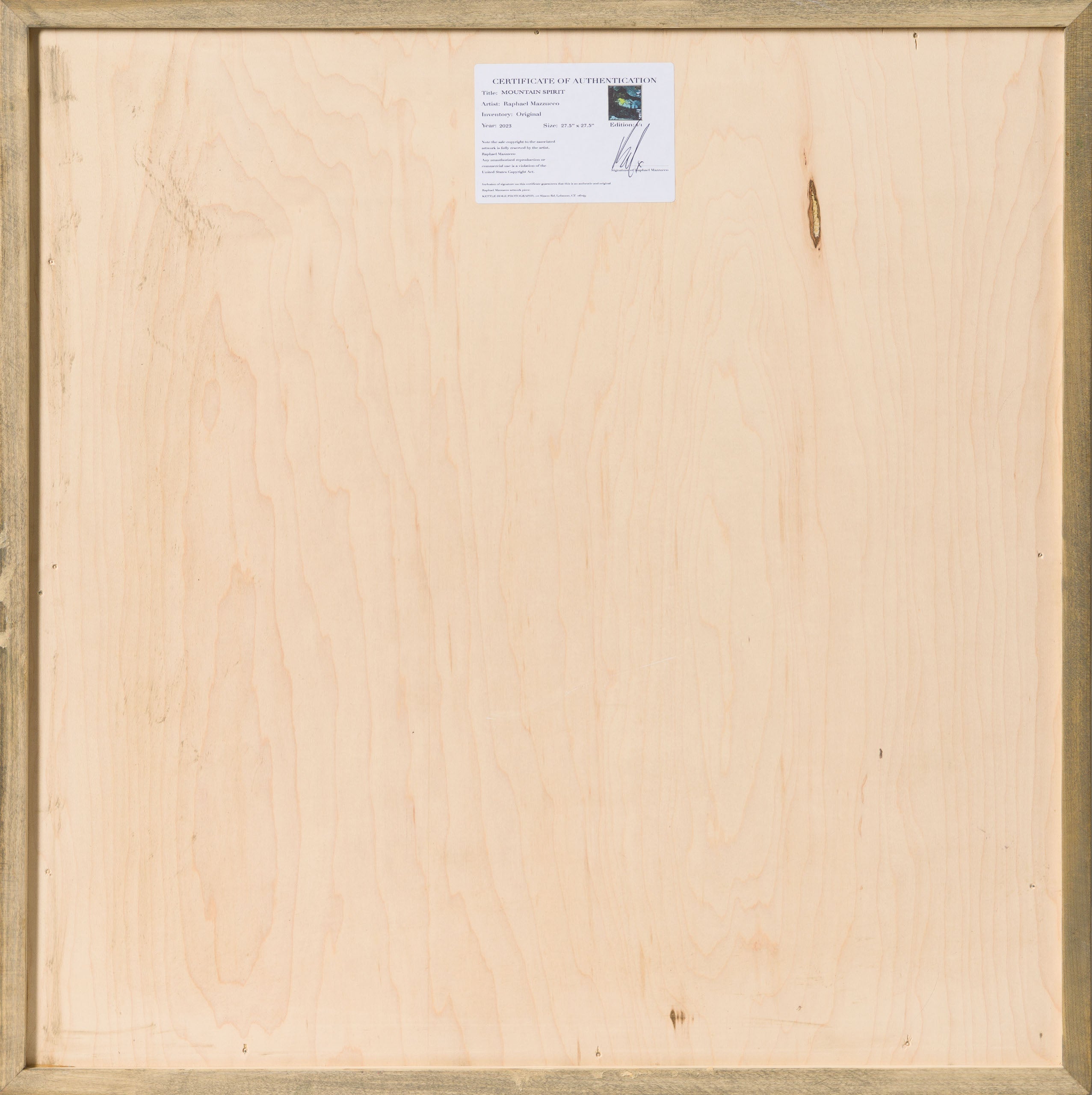 Product image 3 for raphael-mazzucco-mountain-spirit-original