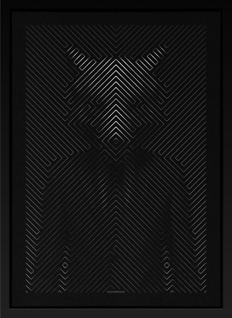 MONOMOKO   WOLF OF WALL ST (TRIPTYCH) 1