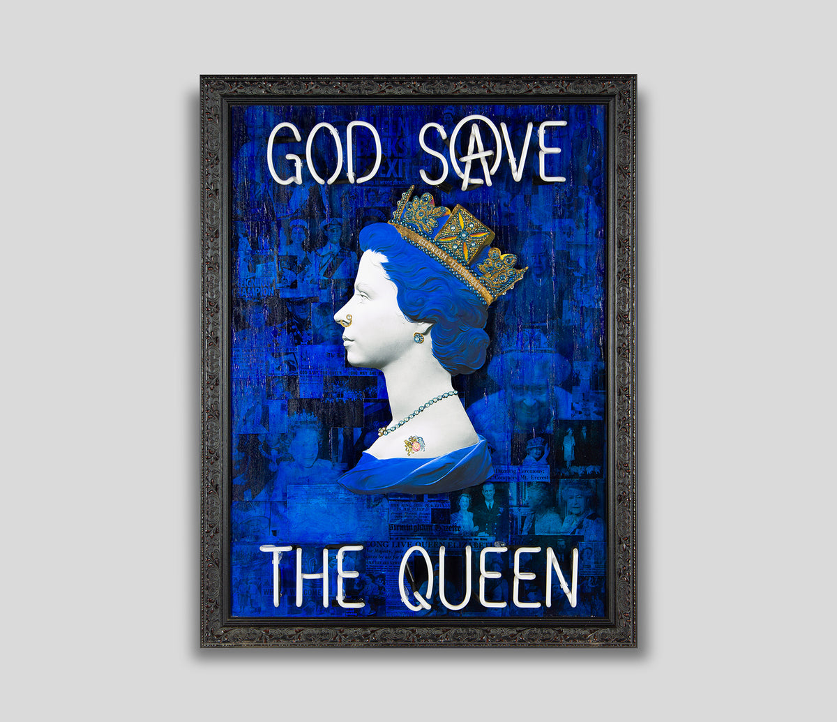 MSL ORI POR 25626 01 God Save The Queen 4   Blue 