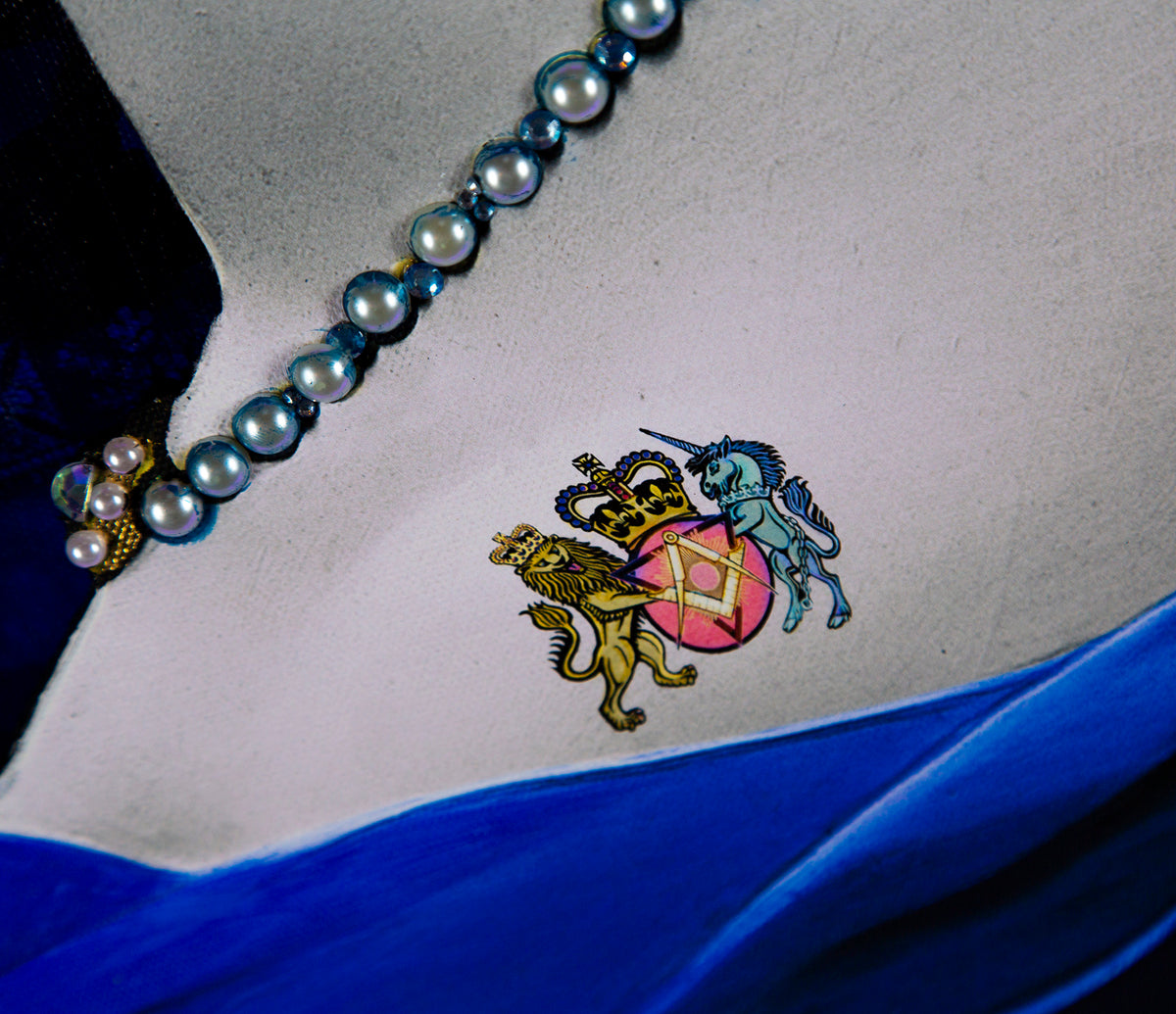 MSL ORI POR 25626 06 God Save The Queen 4   Blue 