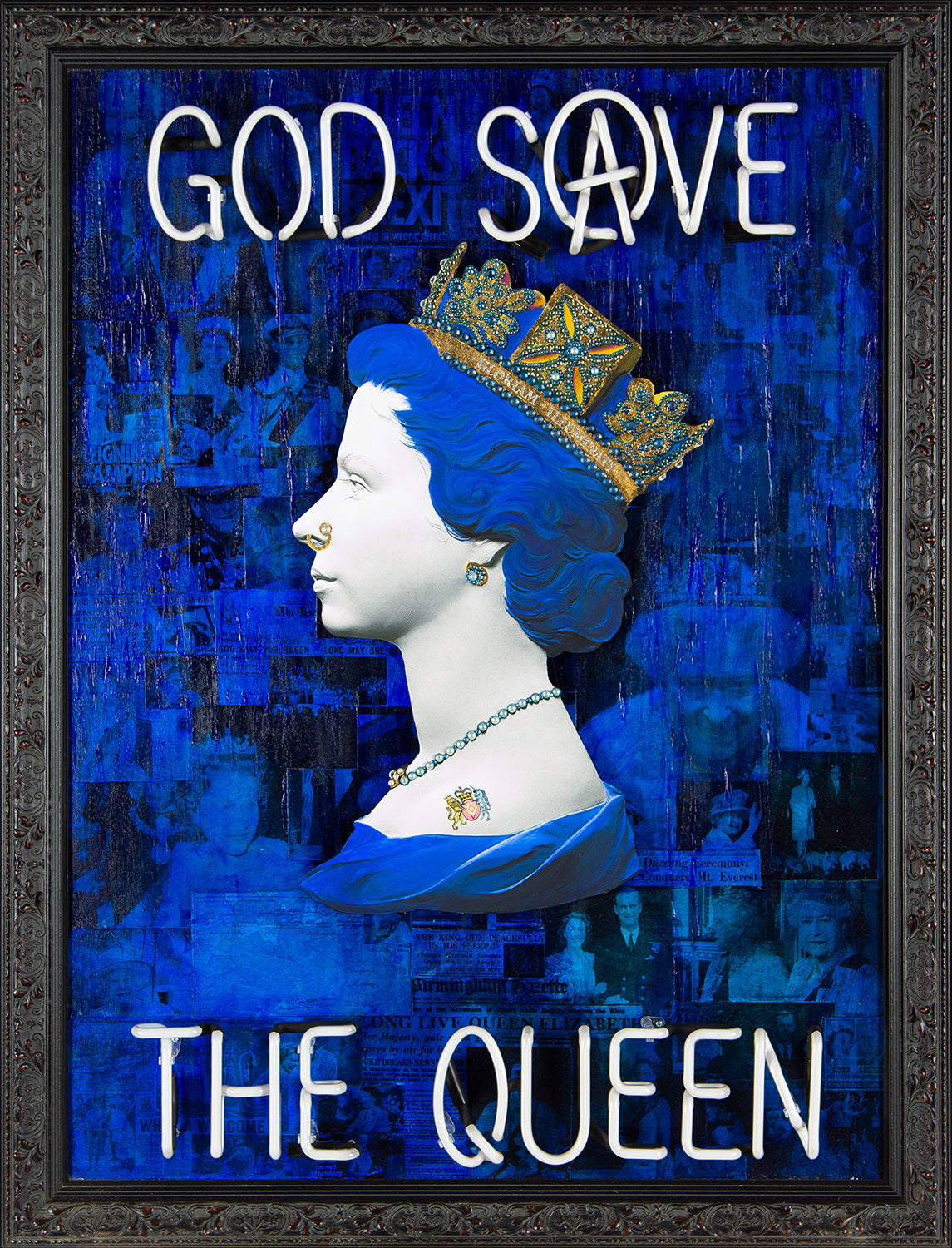 MSL ORI POR 25626 12 God Save The Queen 4   Blue 