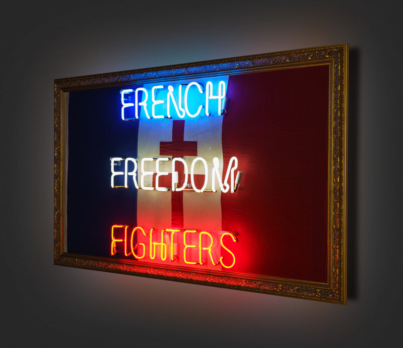 MSL ORI POR 28361 French Freedom 1943 Flag (299) 6 DARKER 