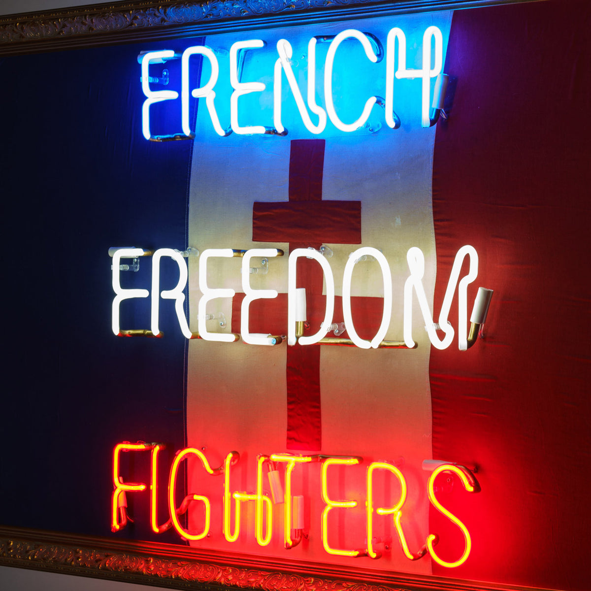 MSL ORI POR 28361 French Freedom 1943 Flag (299) 6 DARKER 