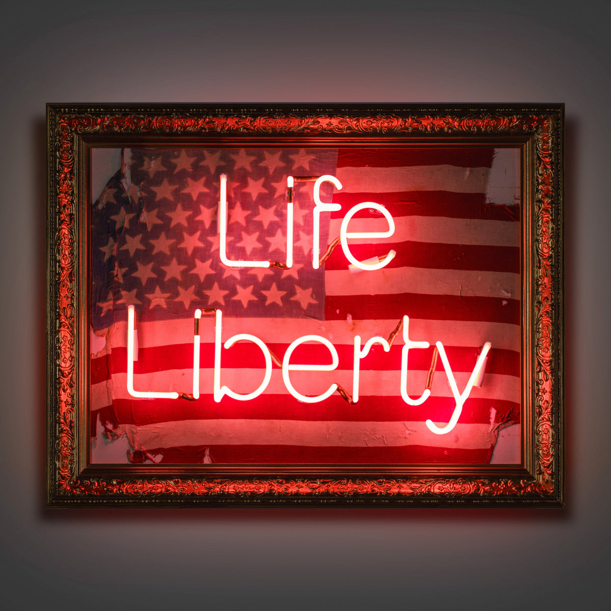MSL ORI POR 28362 Life Liberty 1896 Boer War Flag (300) 2 DARK 