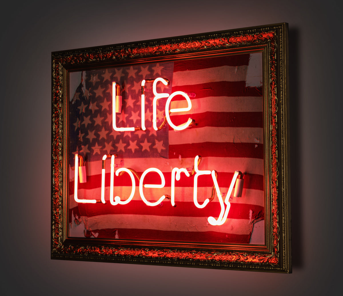 MSL ORI POR 28362 Life Liberty 1896 Boer War Flag (300) 5 DARKER 