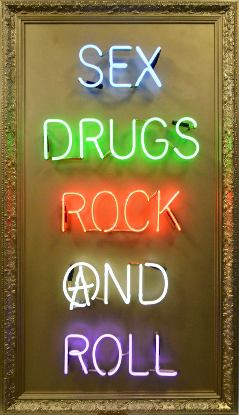 MSL ORI Sex, Drugs & Rock & Roll (226) 121 x 61 cm s 