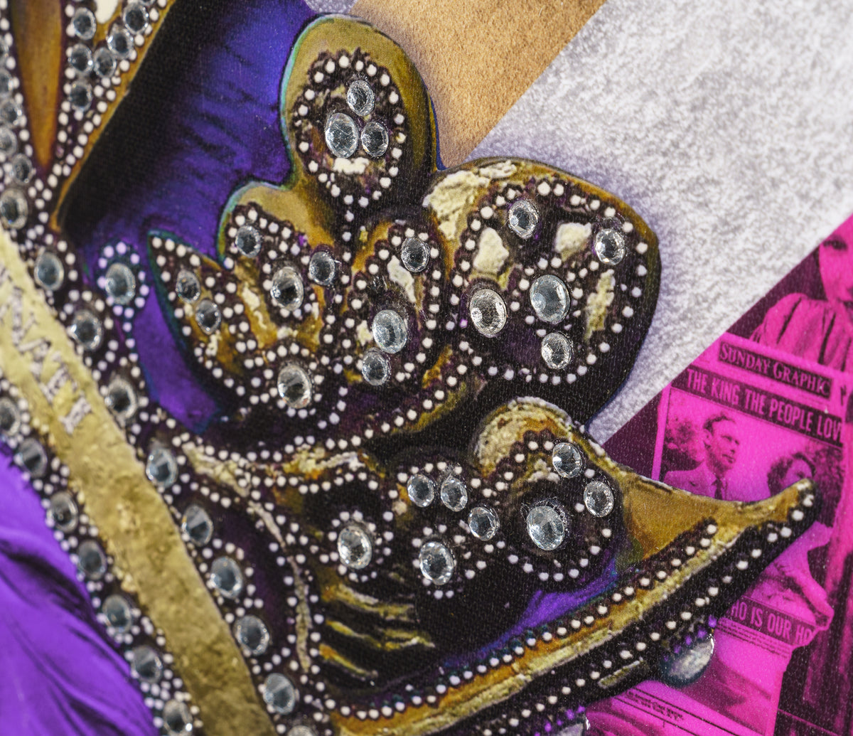 MSL SLE POR 27927 5a Violet   Magenta Headlines Queen 