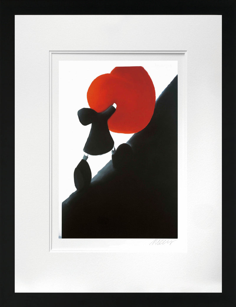 MTH UP A HILL RGB FRAMED 