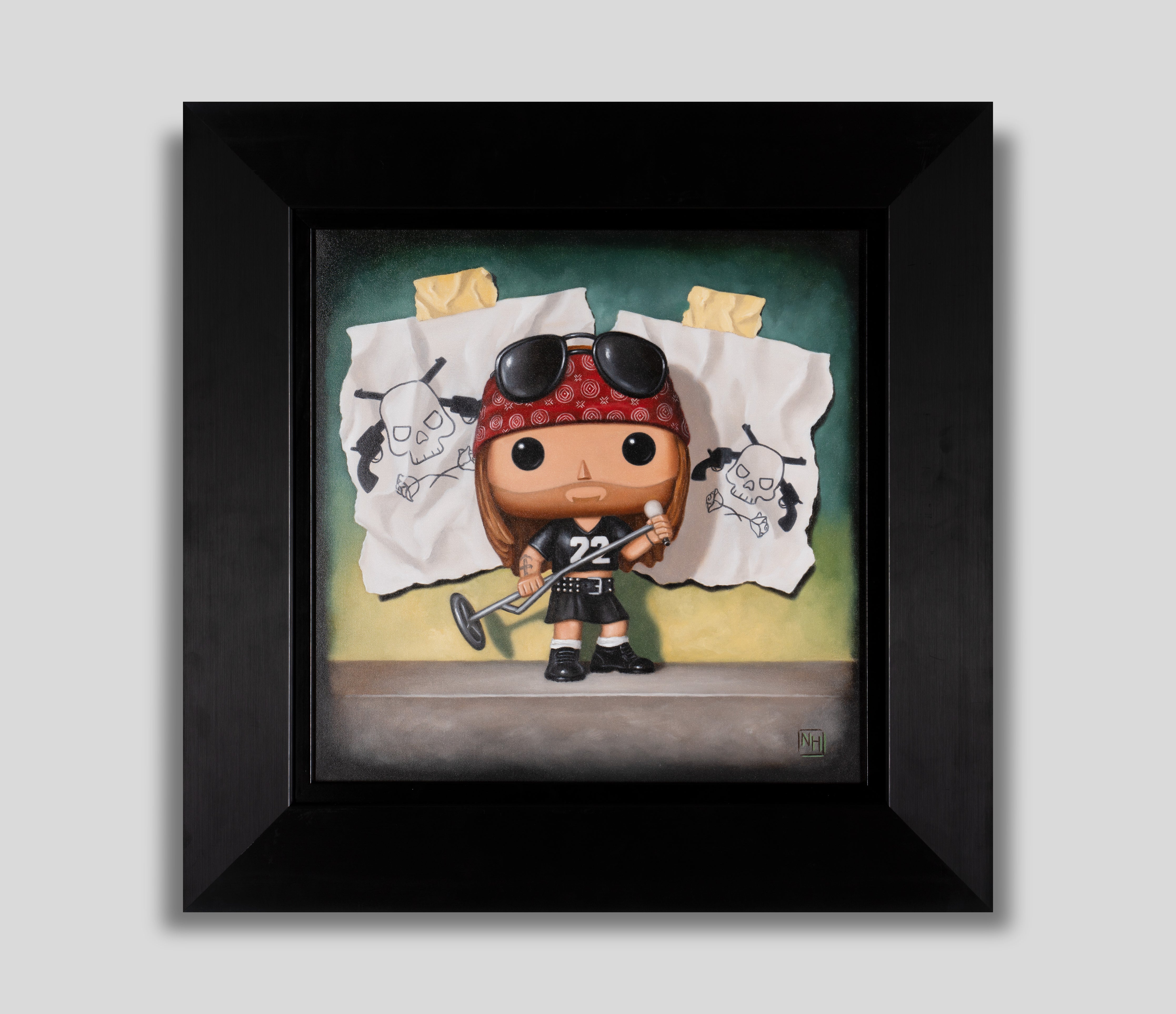 NHU ORI POR 20264 1 Axl Rose (Oil) grey 