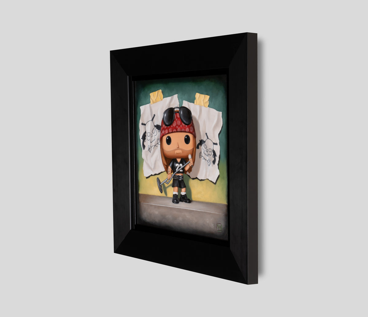 NHU ORI POR 20264 3 Axl Rose (Oil) grey 