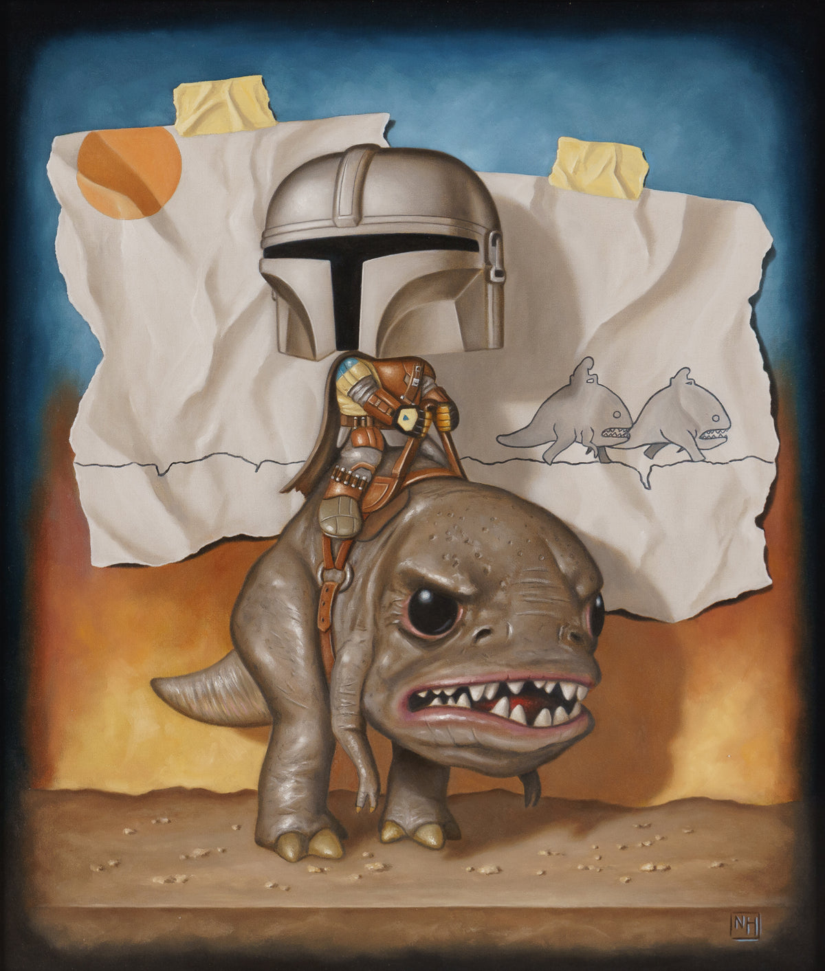 NHU ORI POR 26028 3 Blurrg Rider 2 