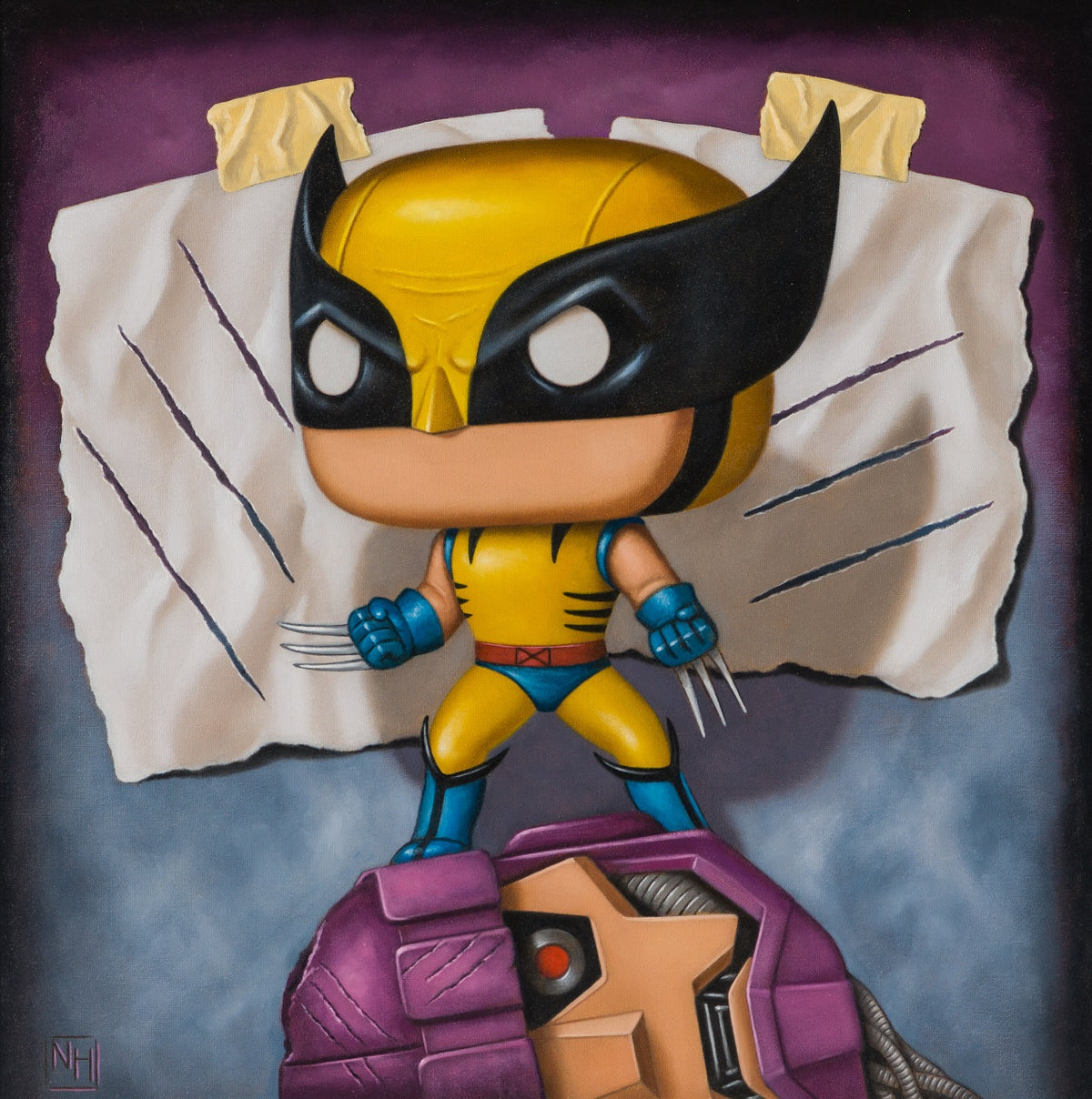 NHU ORI POR 28855 31 Wolverine Rage 