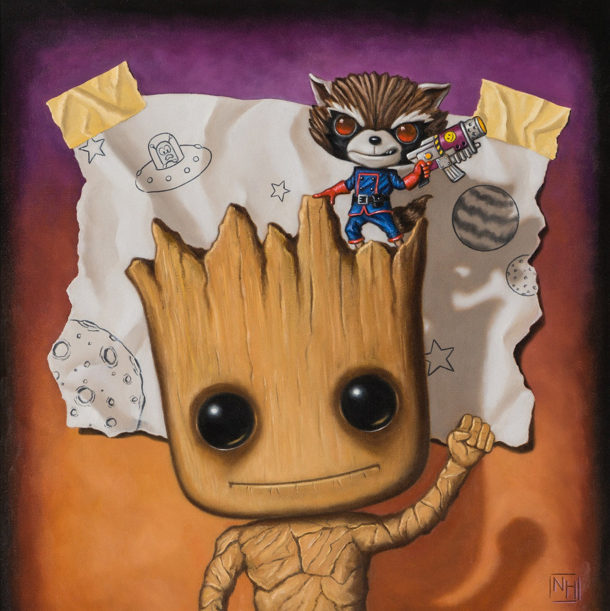 NHU ORI POR 28856 31 Rocket   Groot   Partners In Crime 