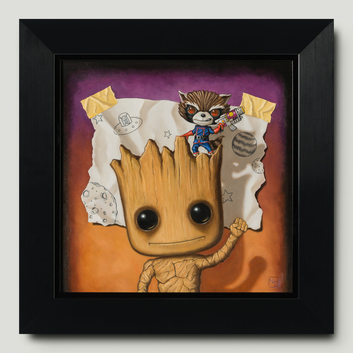 NHU ORI POR 28856 TN Rocket   Groot   Partners In Crime 
