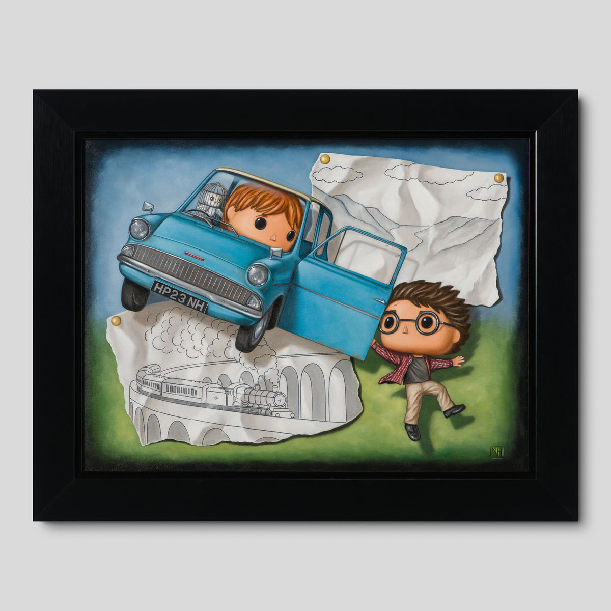 NHU ORI POR 30680 The Flying Car 1 