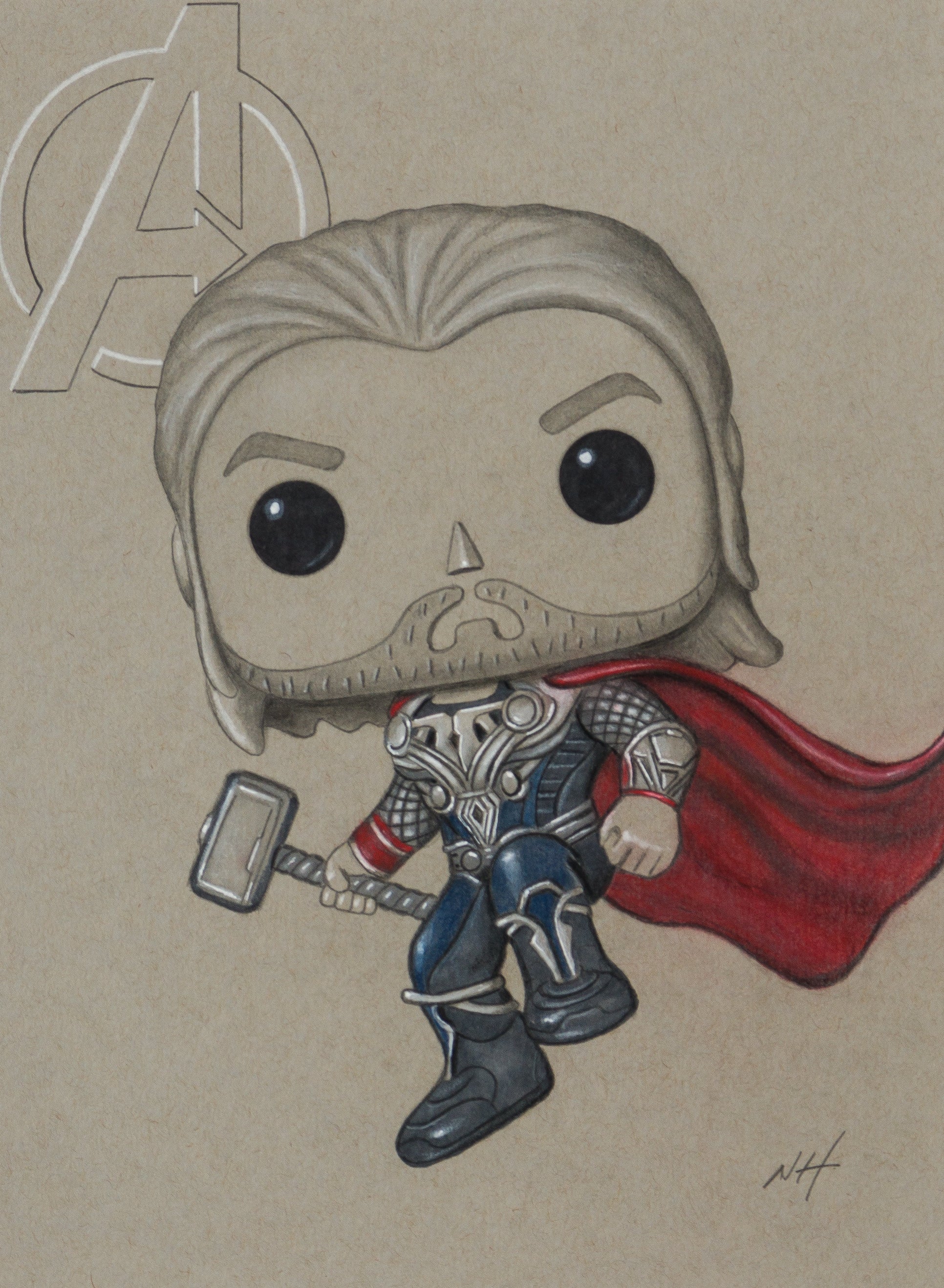 NHU ORI SKT 29316 31 Thor   Avengers Assemble 