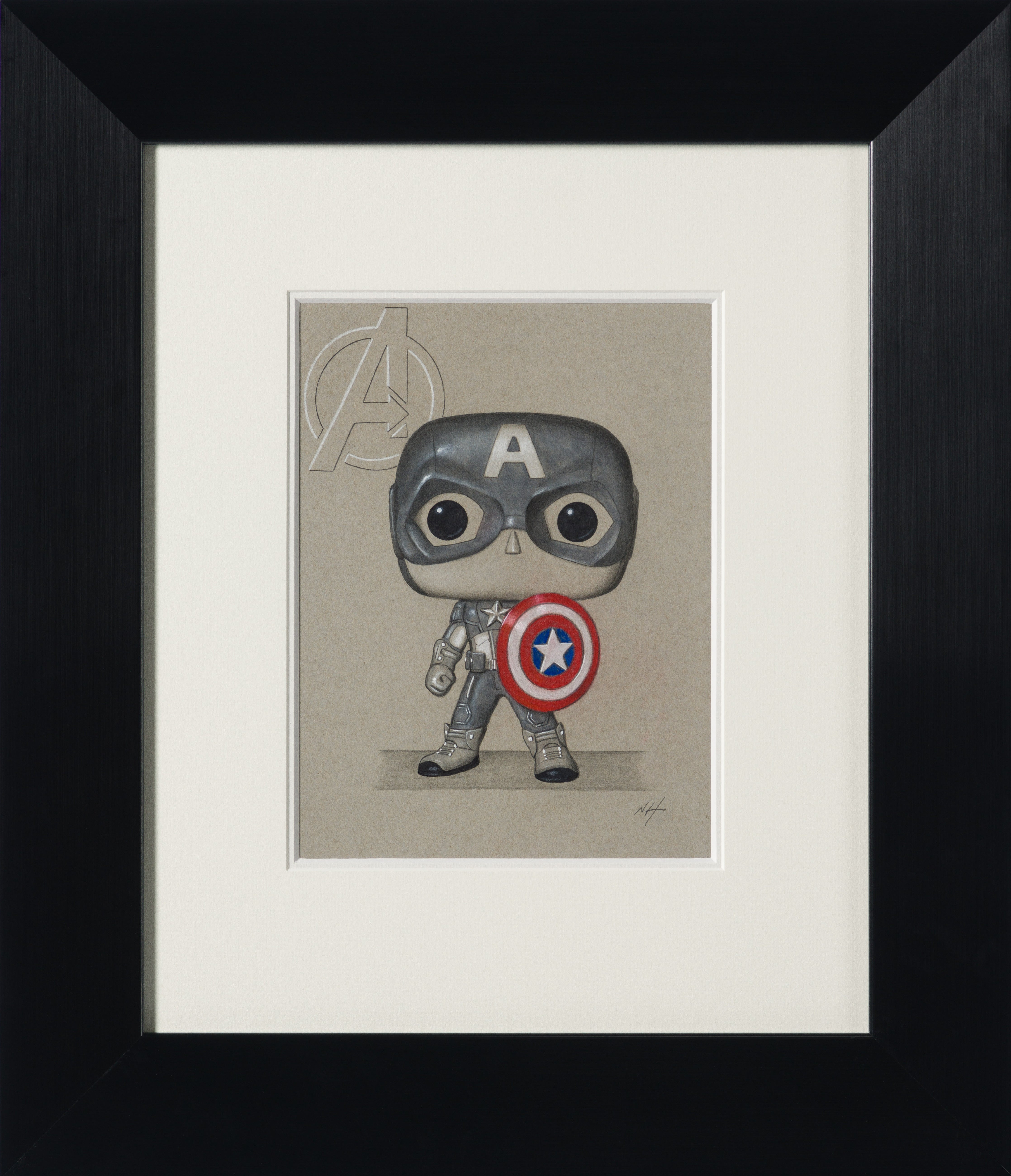 NHU ORI SKT 29317 30 Captain America   Avengers Assemble 