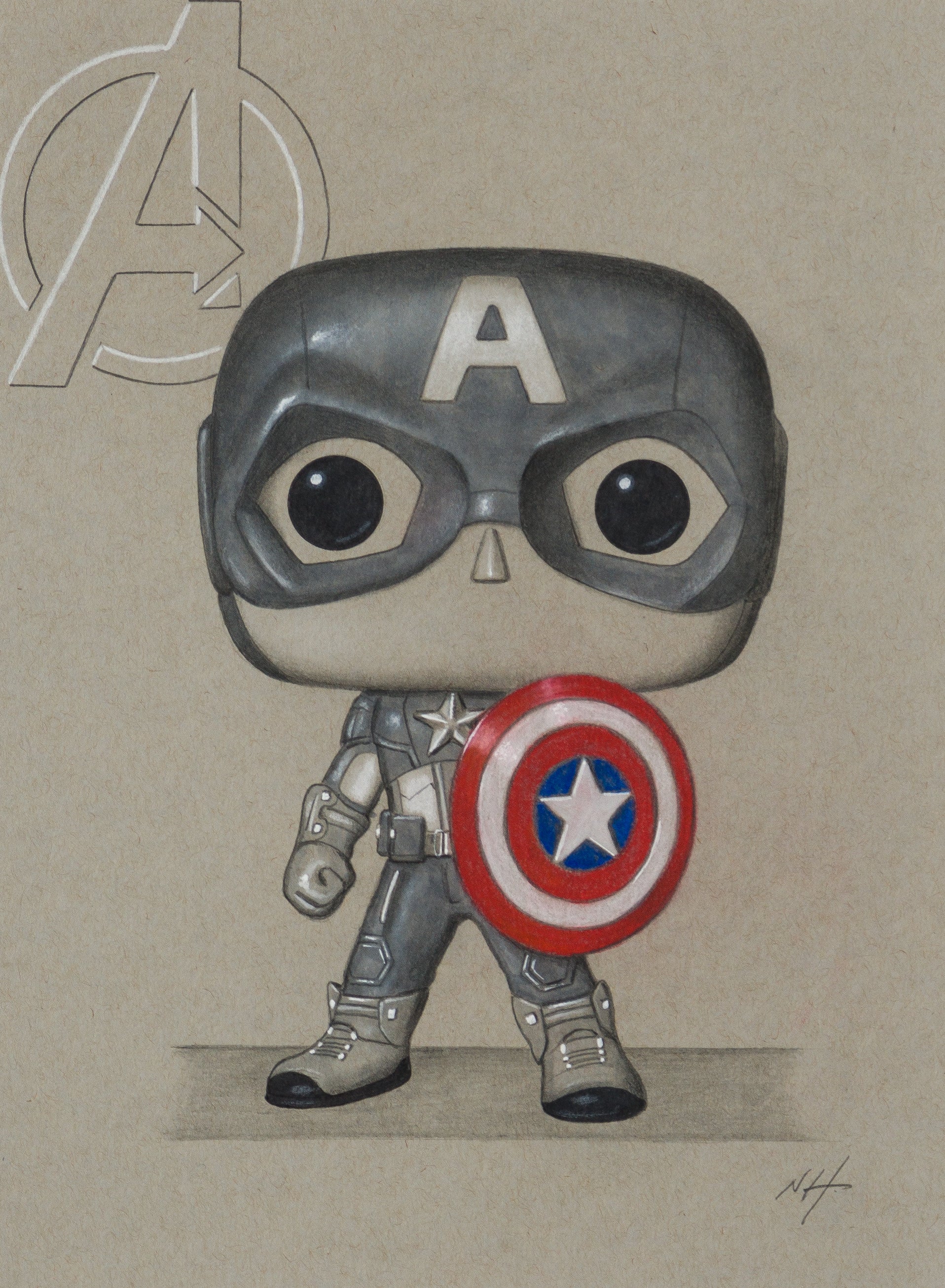 NHU ORI SKT 29317 31 Captain America   Avengers Assemble 