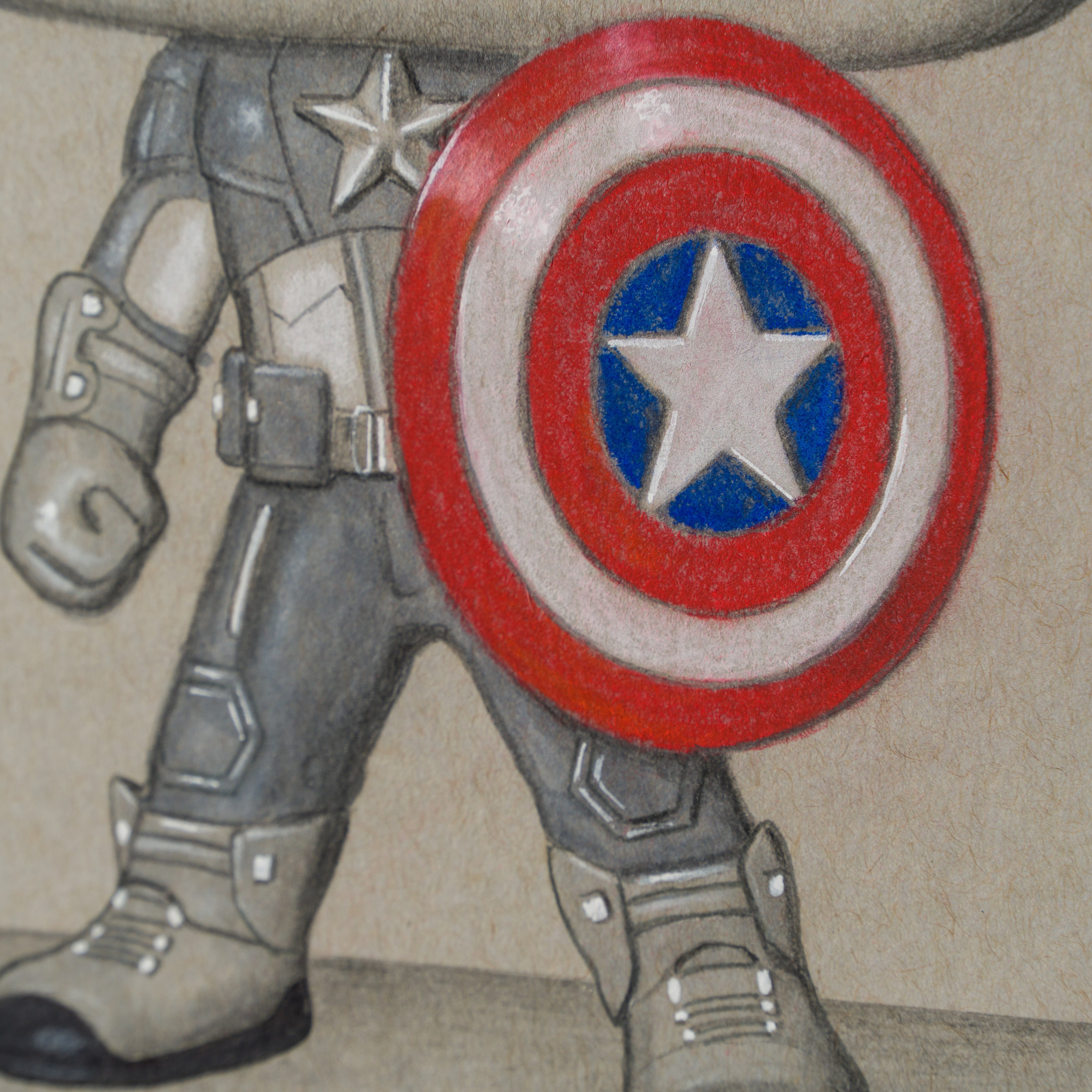 NHU ORI SKT 29317 5 Captain America   Avengers Assemble 