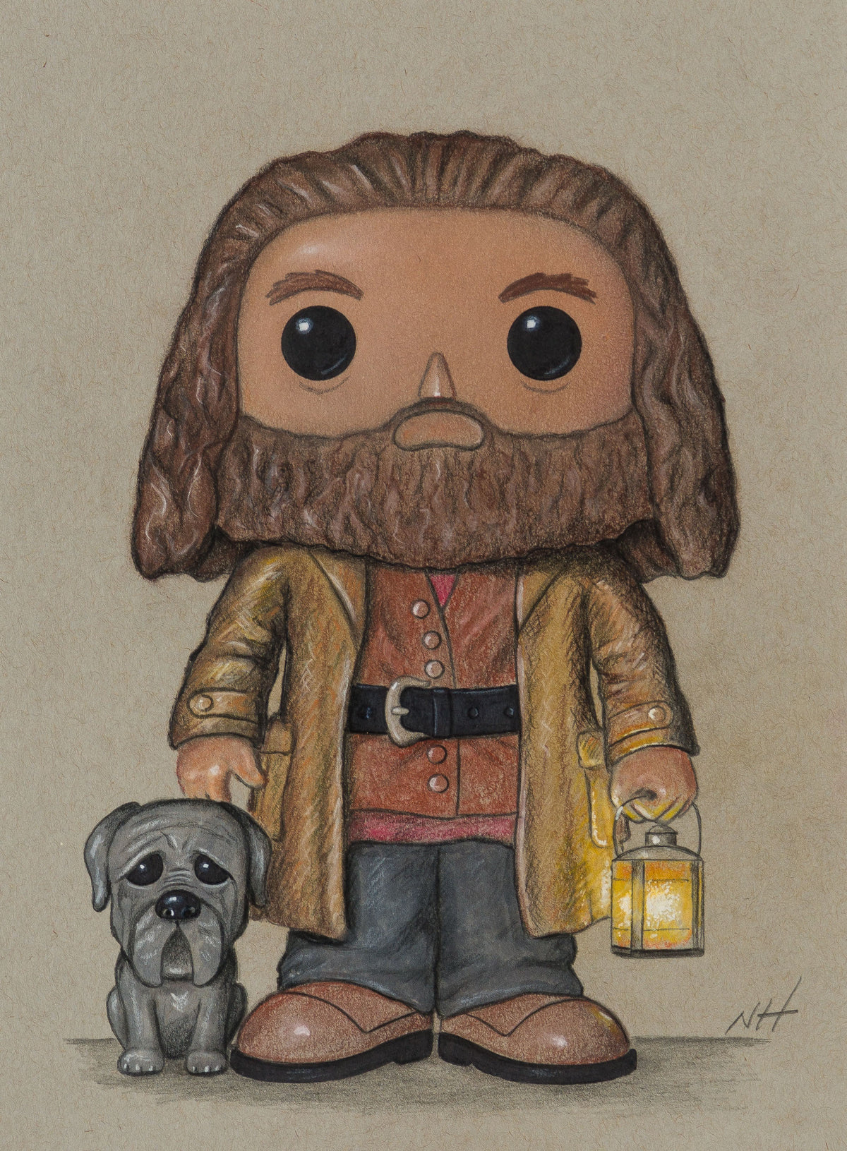 NHU ORI SKT 31549 Hagrid   Fang 31 