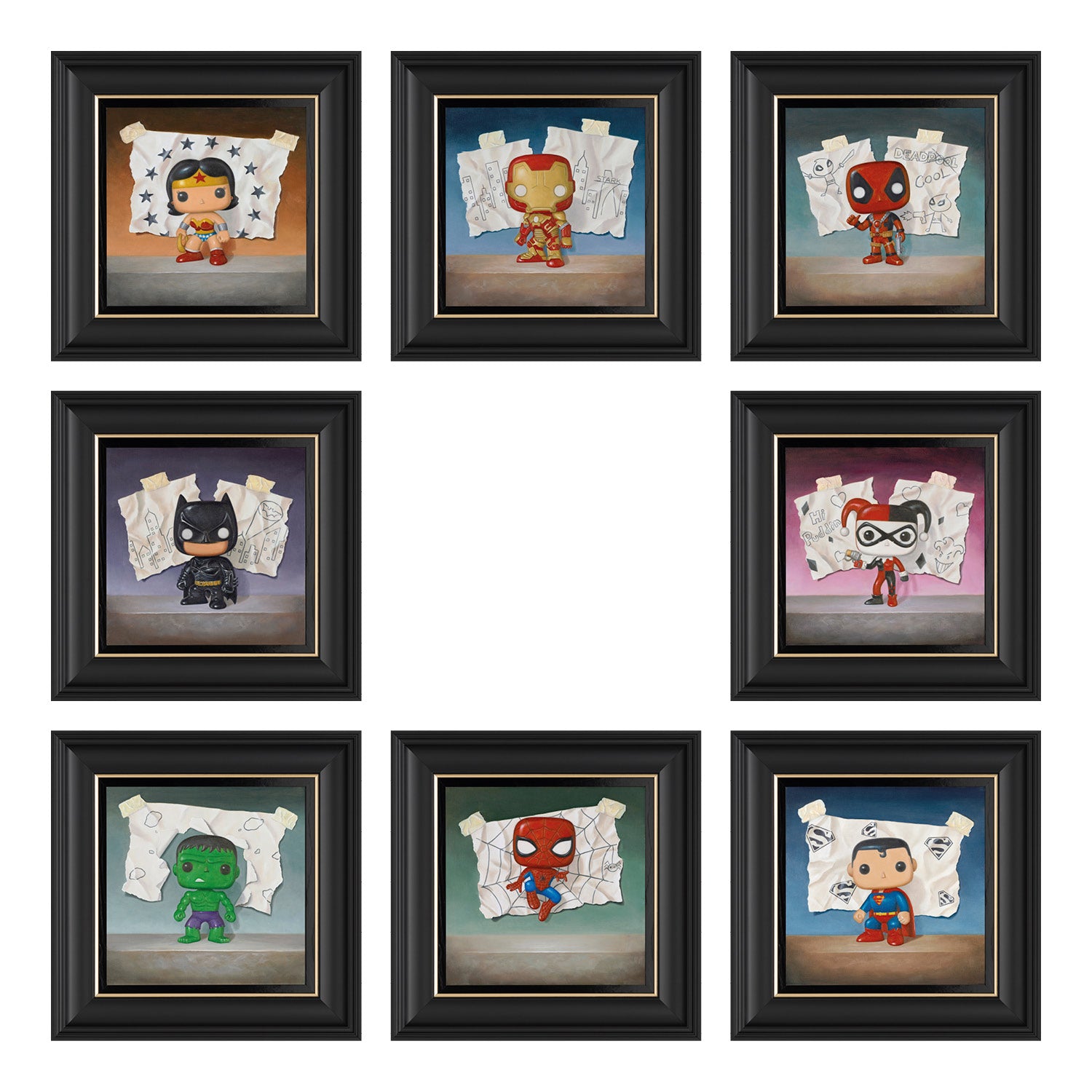 NHU portfolio framed