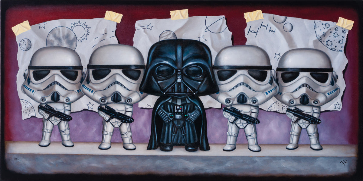 NHU SLE POR 25603 4 Imperial Army  Boxed Canvas 