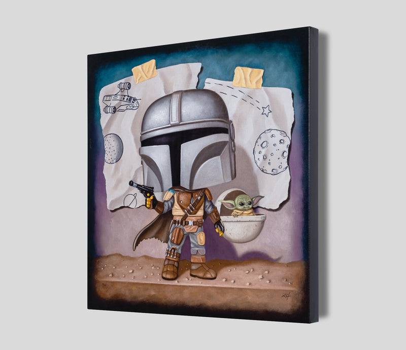 NHU SLE POR 25606 2 This Is The Way  Boxed Canvas 