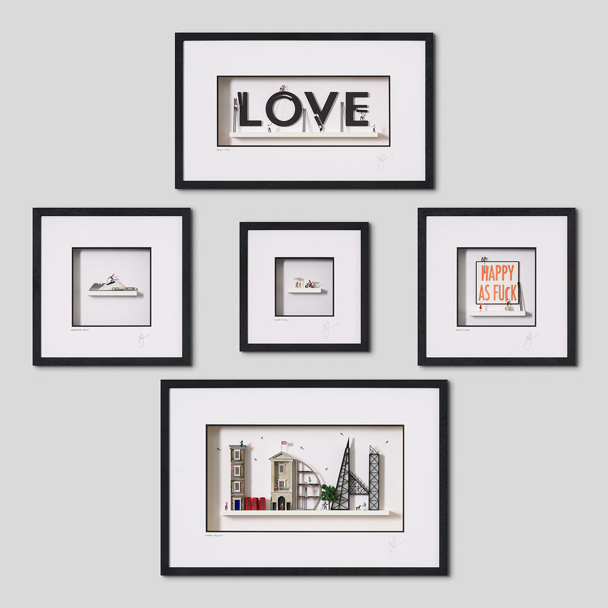 NJO Set of Five (Conceptual Edition) 