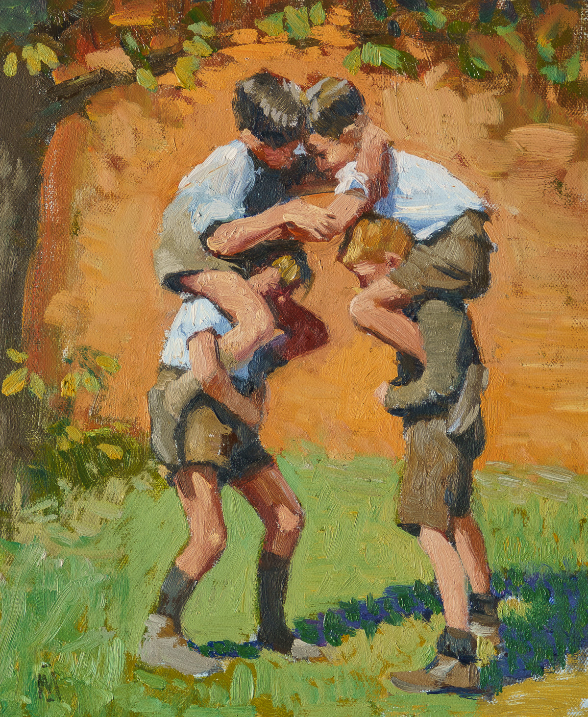 NMA ORI POR 24672 3 Piggyback Fight 