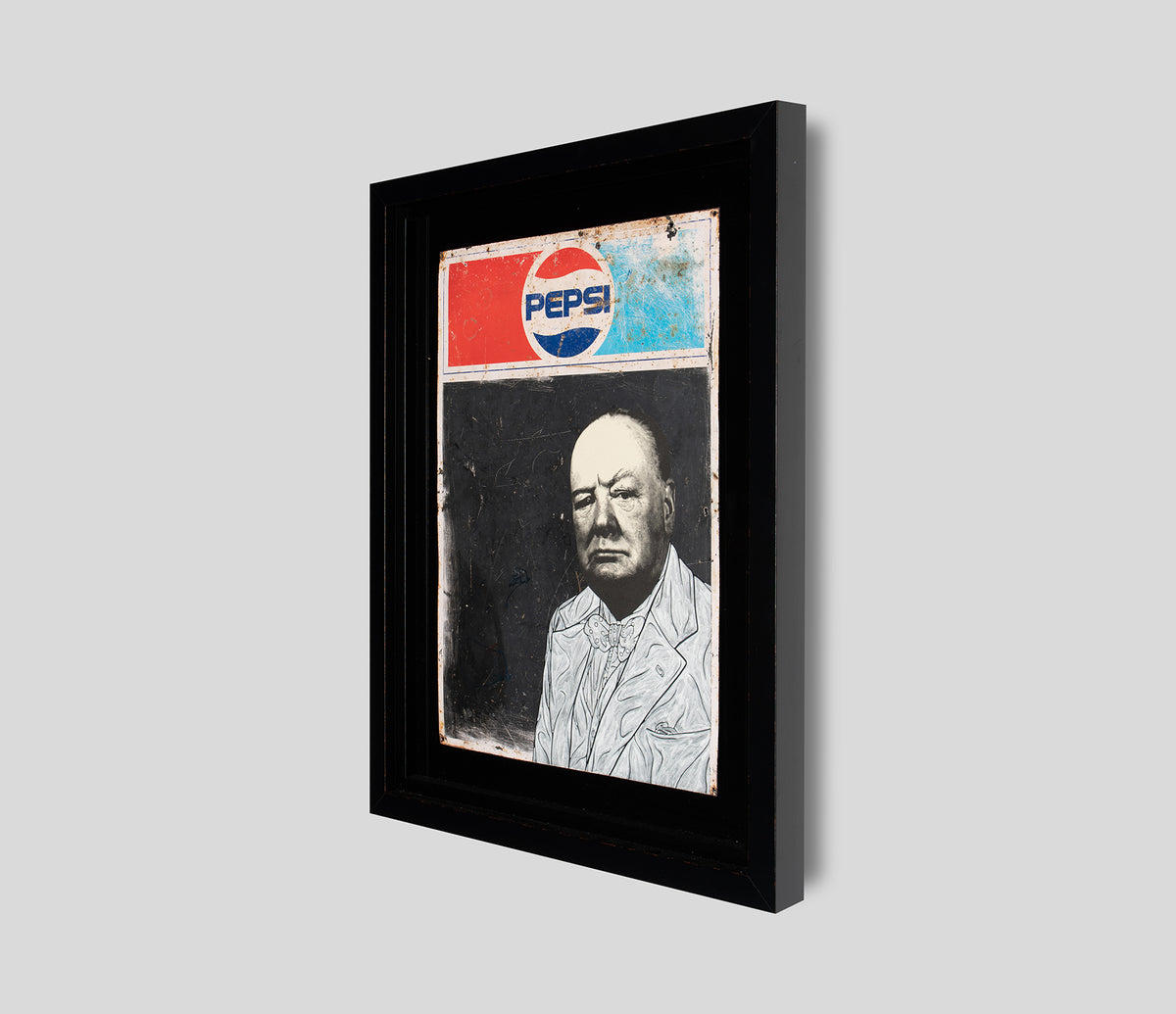 PAK ORI POR 20228 2 Churchill On Pepsi Menu Sign 