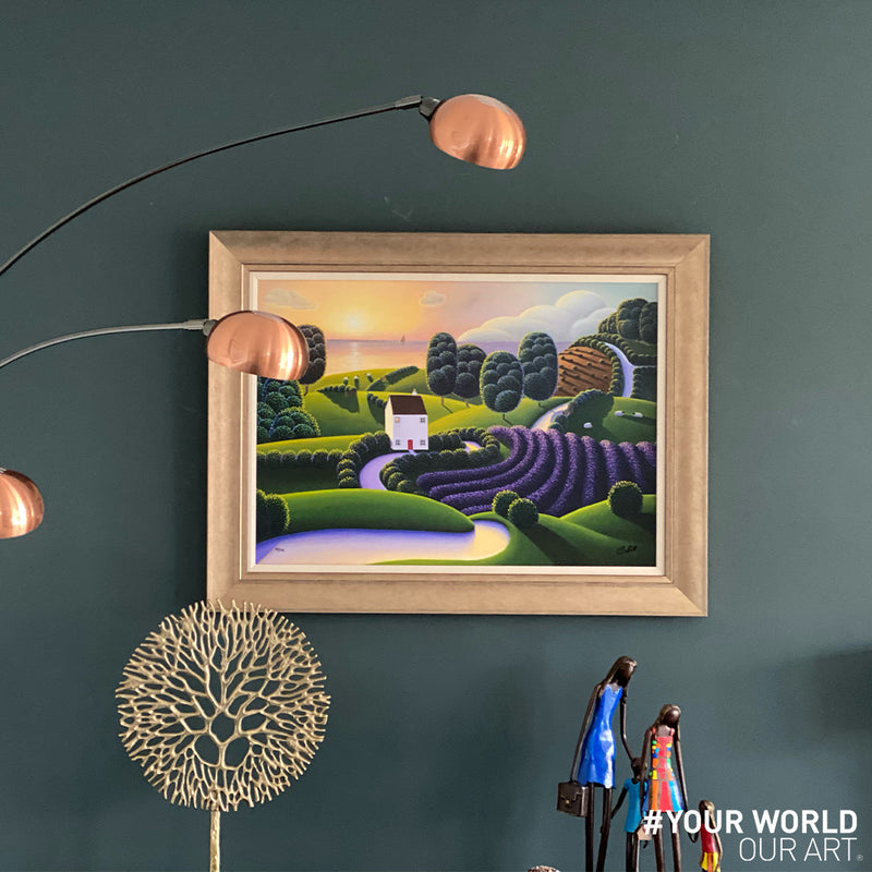 Paul Corfield, Lavender By The Sea, YourWorldOurArt entry 