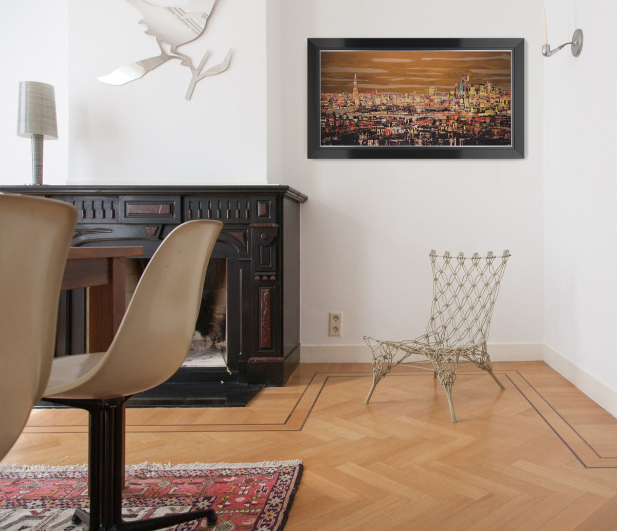 Paul Kenton, Prominence, £1450, giclée on stainless steel and copper substrate 1600x1379 