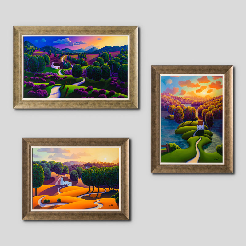 PCO Framed set of three 