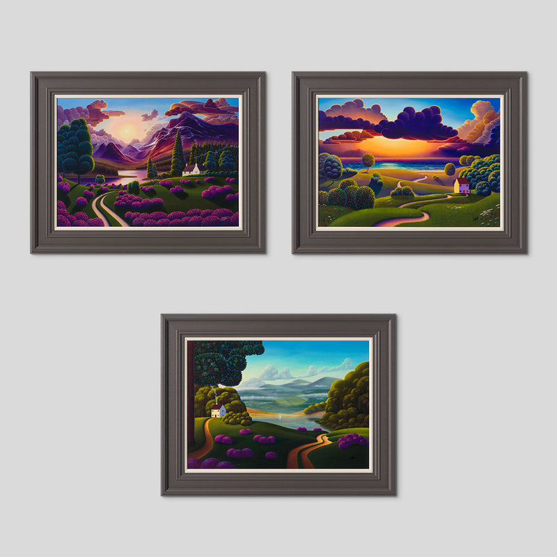 PCO Framed Set of Three 