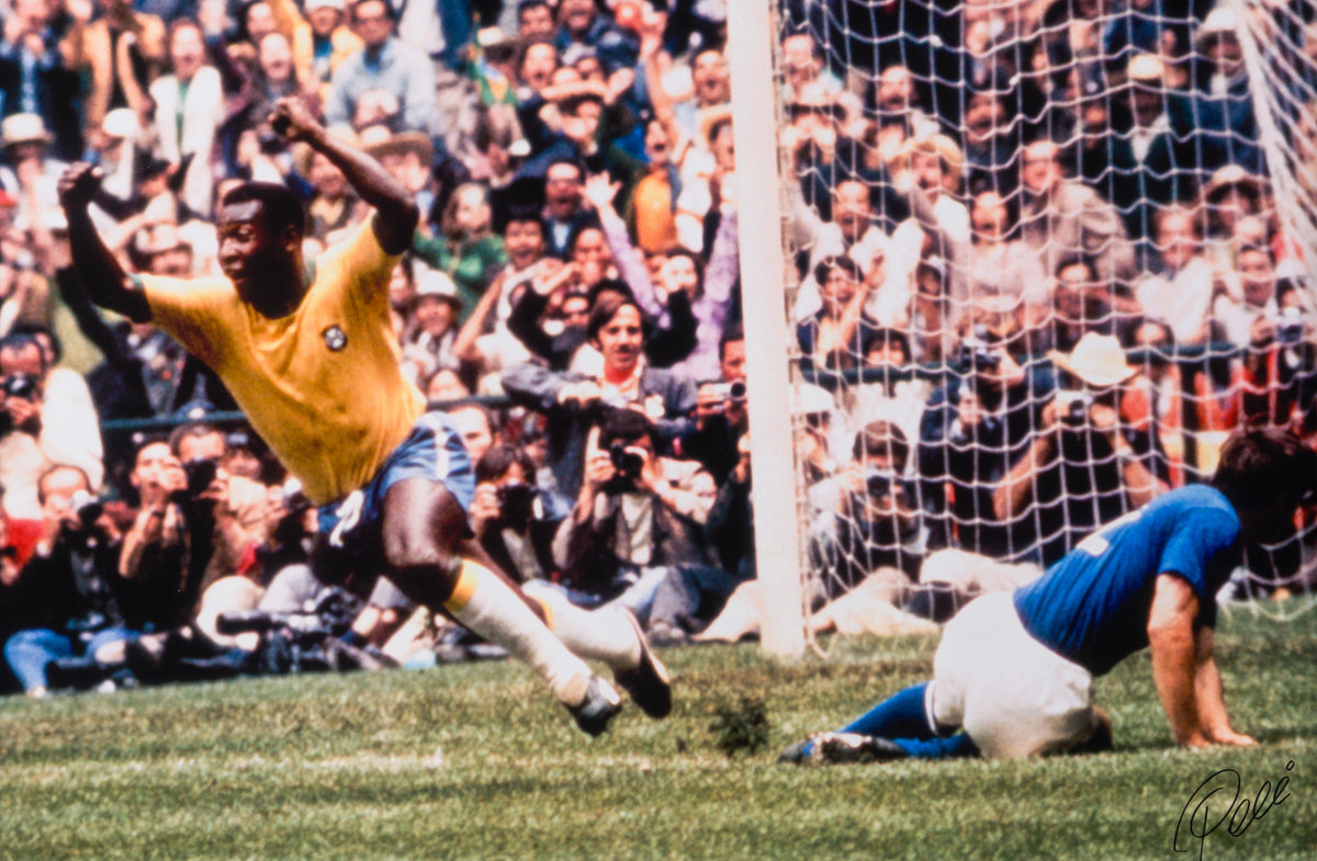 PEL SLE POR 05056 31 Pele Scores! 30x40 