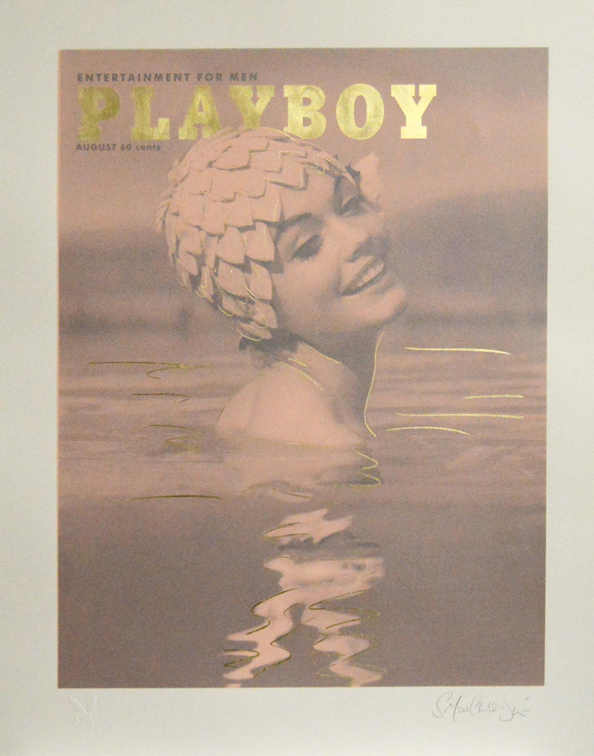 Playboy “August 1960” Blush & Gunmetal 